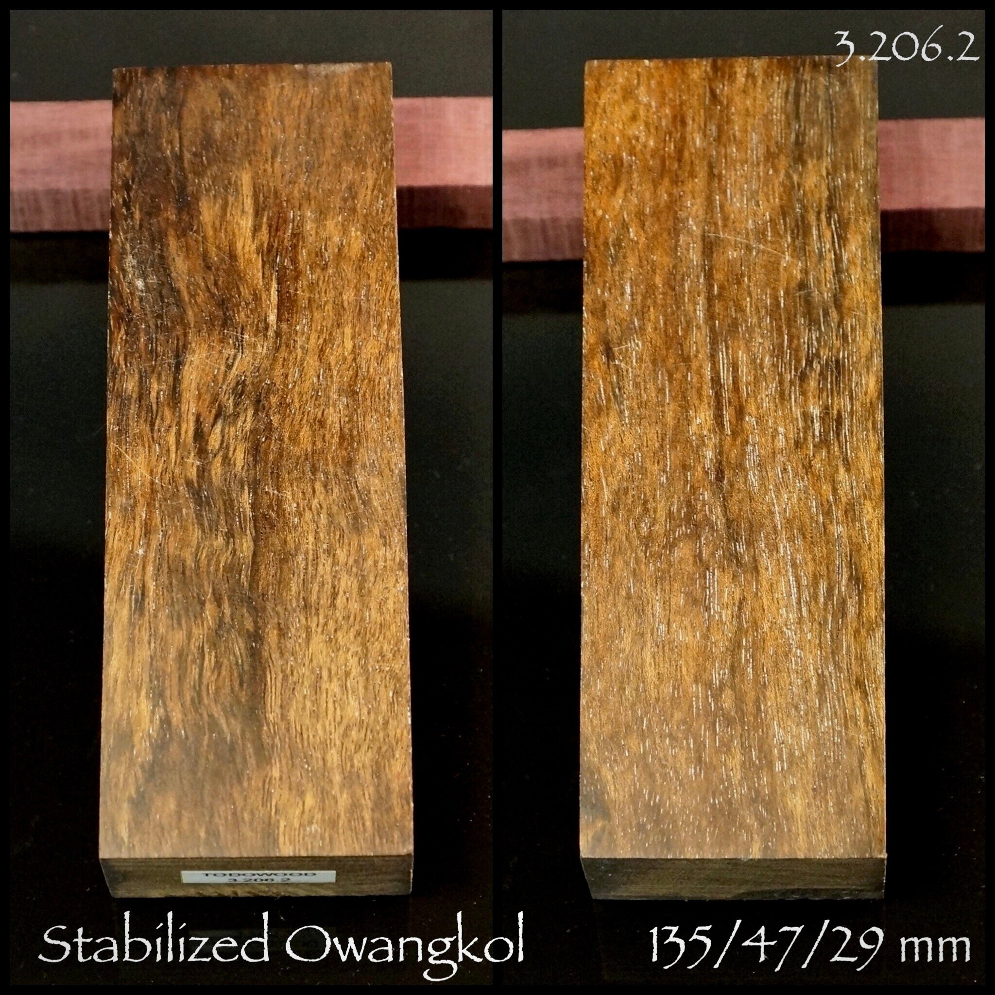 EXOTIC WOOD Stabilized Wood blanks for woodworking DIY Etsy