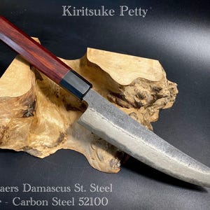 KIRITSUKE 147 mm, Multilayer steel, Kitchen Knife Japanese Style, Author's work. #6.093