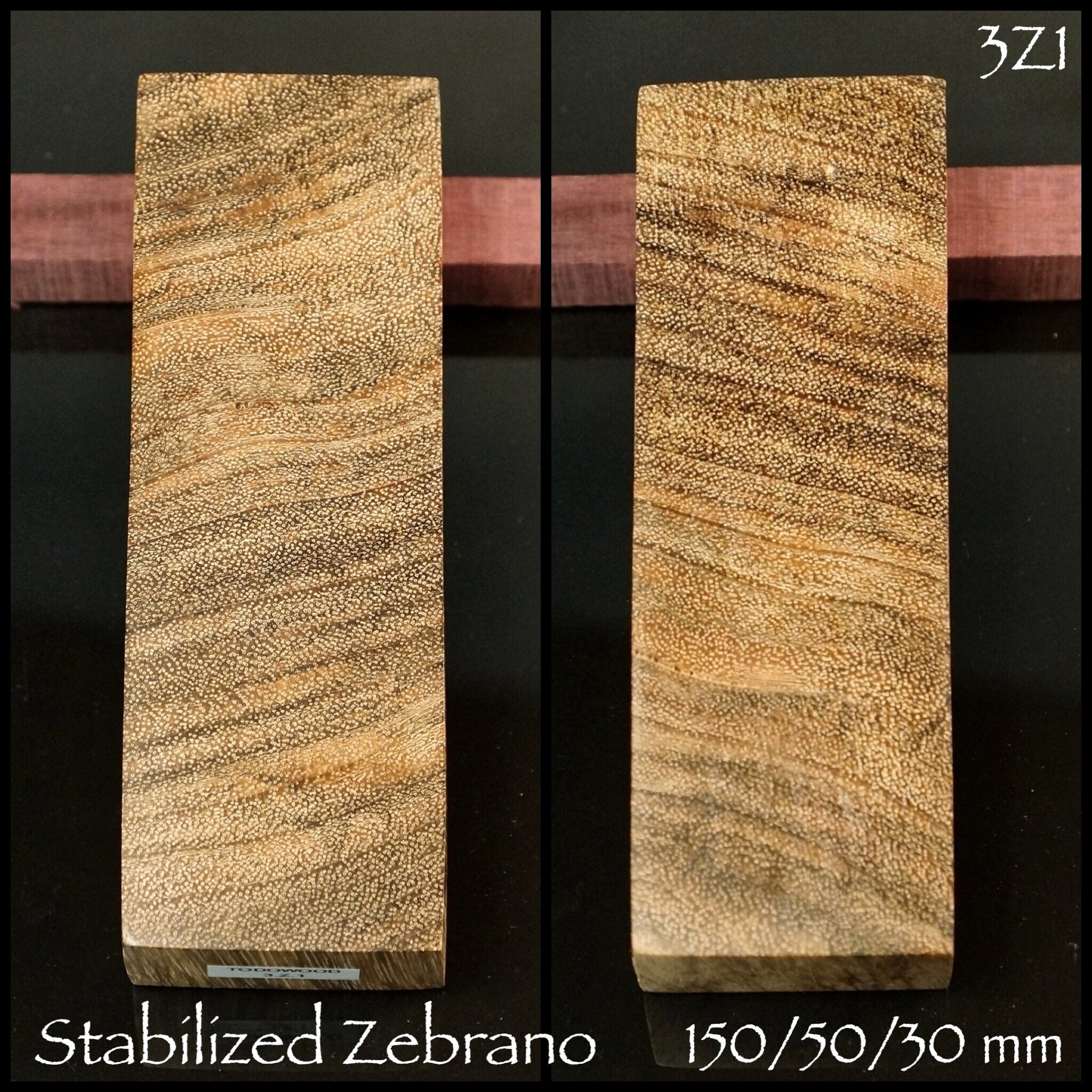 EXOTIC WOOD Stabilized Wood blanks for woodworking DIY Etsy