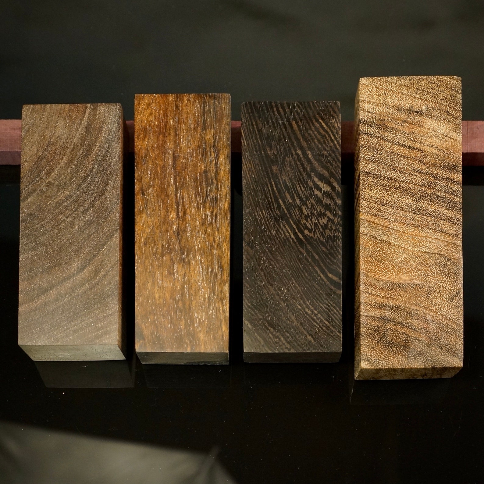 EXOTIC WOOD Stabilized Wood blanks for woodworking DIY Etsy