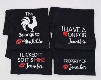 4 Pack Personalized Boxer Briefs, Custom Underwear Set, Funny Gift For Him, Second Cotton Anniversary, Naughty Men's Valentine's Day Gifts