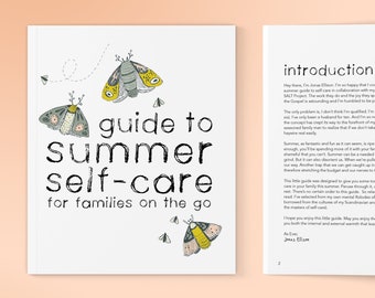 Guide to Summer Self-Care for Families on the Go • Summer Devotional for Families • Summer Printable for Families of All Ages