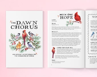 The Dawn Chorus: An Advent Devotional on the Wonders of Birds • INSTANT DOWNLOAD • Printable Christmas Devotion