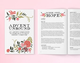 Advent Unbound: A Companion to PÁDRAIG Ó TUAMA’S “Poetry Unbound” • INSTANT Download • Poetry Christmas Devotional • Advent Calendar