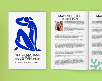 Henri Matisse and the Colors of Lent • Lenten Devotional • Printable Lent Resource