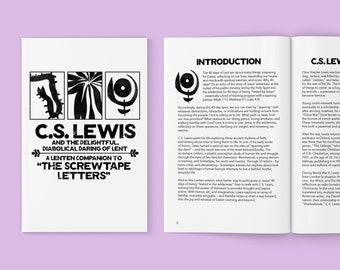 C.S. Lewis and the Delightful, Diabolical Daring of Lent - A Lenten Companion to “The Screwtape Letters” • Printable Lent Devotional
