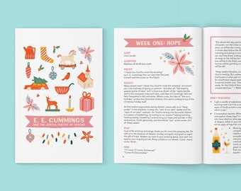 E. E. Cummings and the Joyful Poetry of Advent • Advent Devotional Printable for Adults • INSTANT DOWNLOAD • Poetry Christmas Devotional