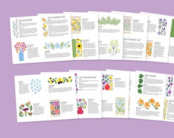 Floriography: A Lenten "Flower Power" Calendar • Lent Printable for Families of All Ages • LENTEN DEVOTIONAL