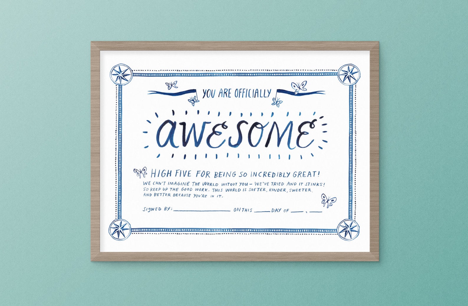 Certificate of Awesomeness Printable • Printable Certificate ...