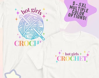Hot Girls Crochet Classic T-Shirt