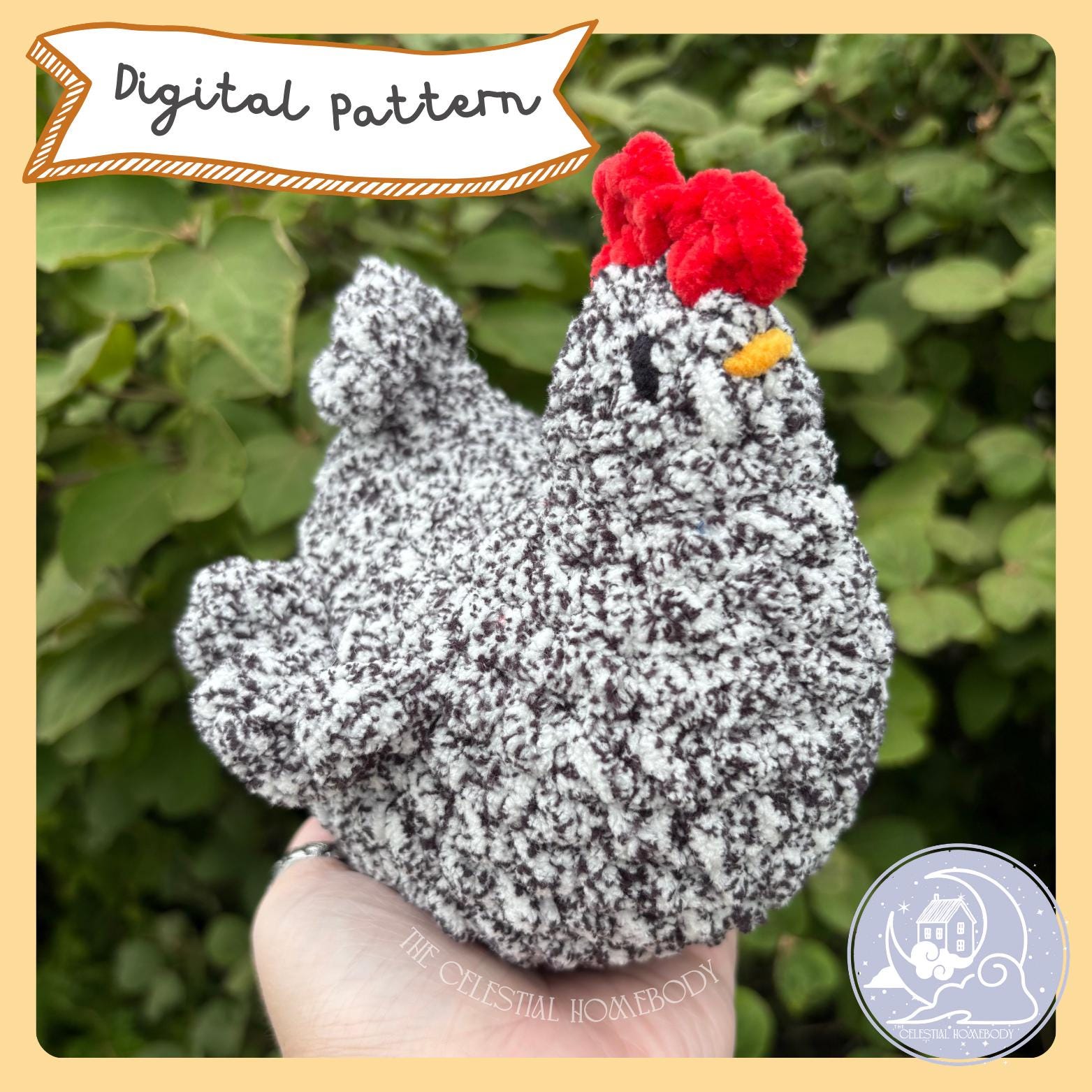 Chubby Chicken Beginner Friendly LOW SEW Crochet