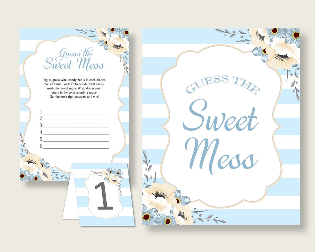 Baby shower printable THANK YOU card with blue and white stripes for boys,  digital jpg pdf, instant download - bs002