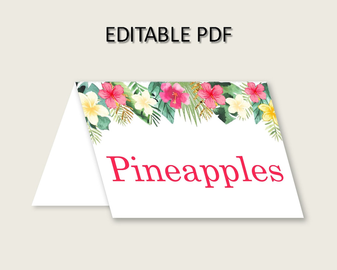 Food Tents Baby Shower Food Tents Hawaiian Baby Shower Food Tents Baby Shower Hawaiian Food