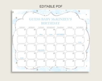 Baby Prediction Calendar Baby Prediction Calendar Baby Due - Etsy