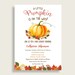 Fall Baby Shower Invitations Printable Digital or Printed - Etsy
