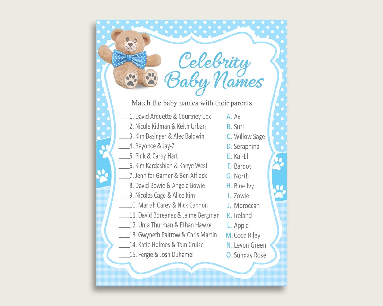 Named teddy 2024 bears for babies
