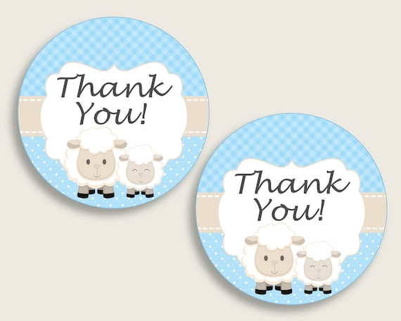 Thank You Card and Favor Tag Bundle Baby Thanks Whale Nautical Baby Shower Thank You Card and Favor Tags Templates Favor Tag Bundle