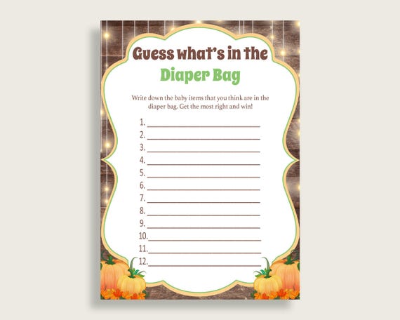 Autumn Guess What s In The Diaper Bag Game Gender Neutral Baby Shower autumn-guess-what-s-in-the-diaper-bag-game-gender-neutral-baby-shower