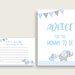 Elephant Advice for Mommy to Be Cards &amp; Sign, Printable Baby Shower ...