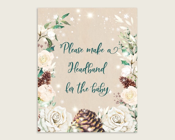 headband making station