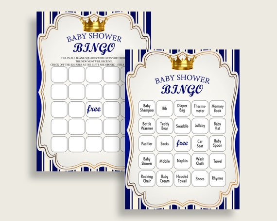 Baby Shower Bingo Games Baby Shower Bingo Games