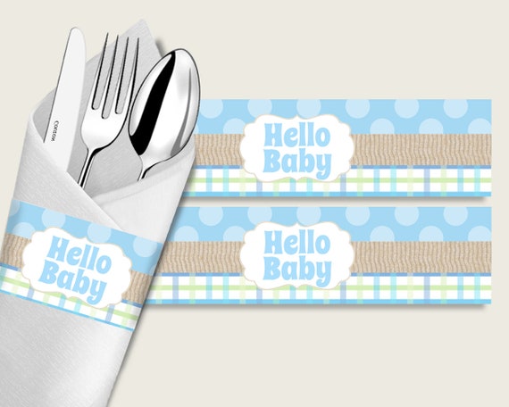 baby shower cloth napkins