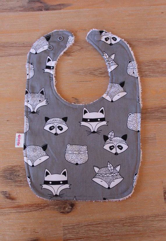 plastic backed dribble bibs