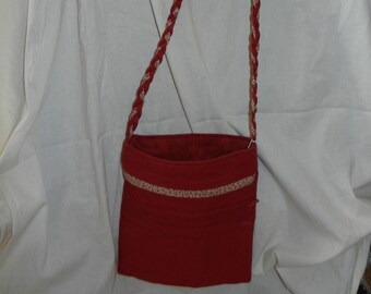 MESSENGER BAG with many pockets. American Made