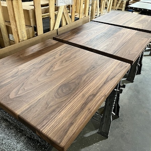 Walnut Plank Table Top