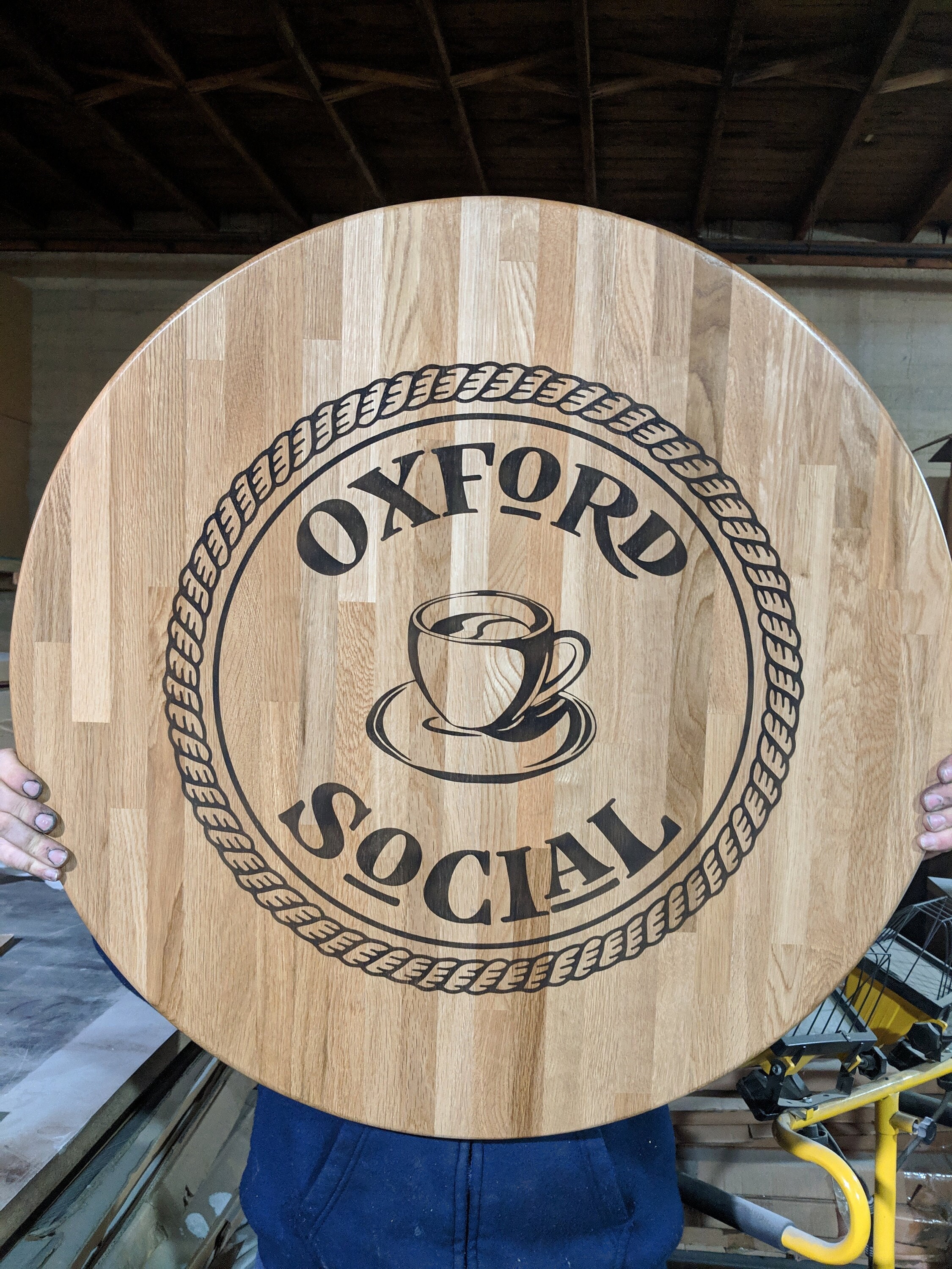 Custom Logo Table Tops - Etsy