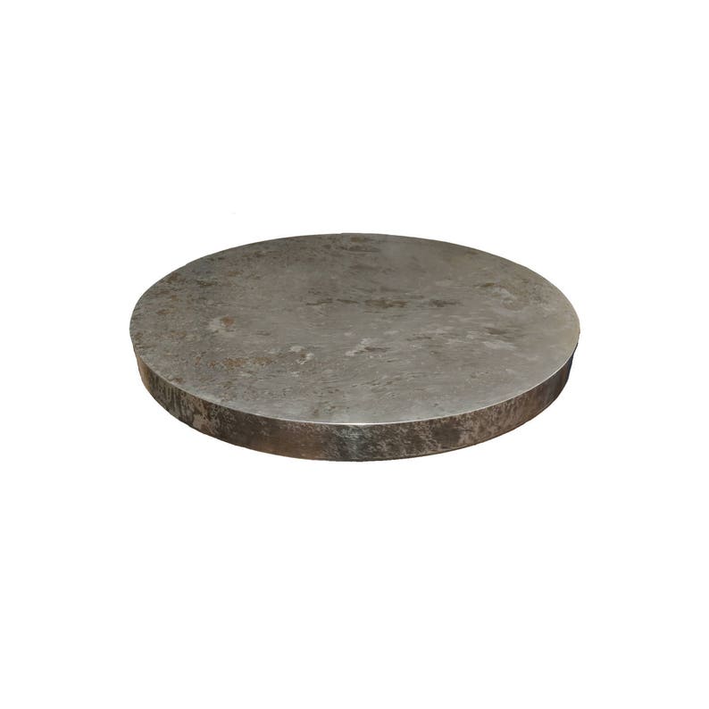 Round Zinc Table Top Etsy
