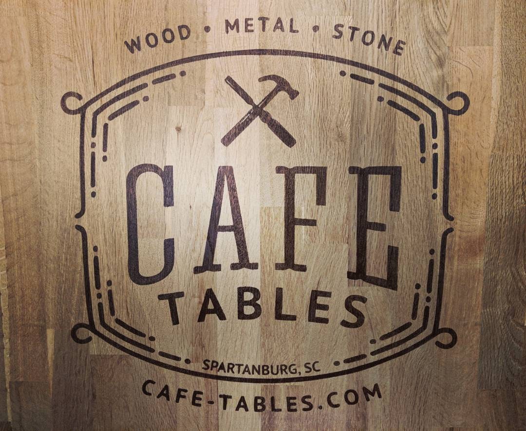 Custom Logo Table Tops Etsy