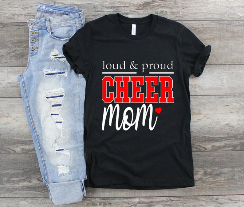 proud cheer mom shirts