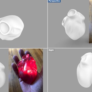 Once Upon a Time Inspired Evil Queen Hart - 3D Model STL File - Digital Download 1 Style