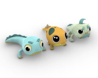 The Dragon Prince - Mystery Of Aaravos Inspired The Glow Toad Babies Set (Baitlings) DIGITAL ITEMS