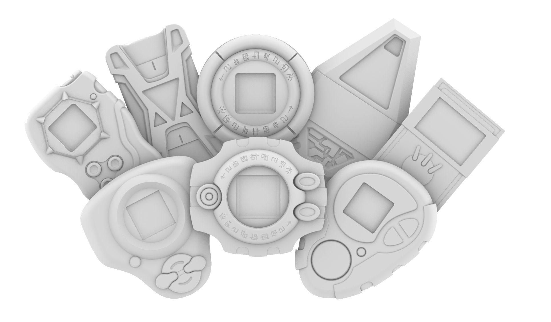 Digimon Inspired TCG Deck Case - STL Digital File - 1 Design per