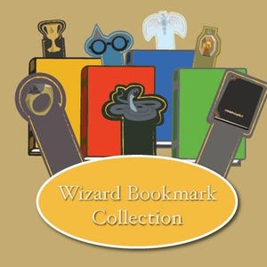 HP Inspired Wizard Bookmarks Instant Download PDF