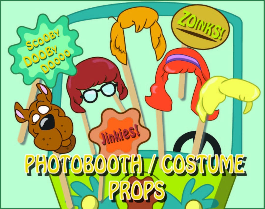 Mystery Doo Photo Booth Props Etsy