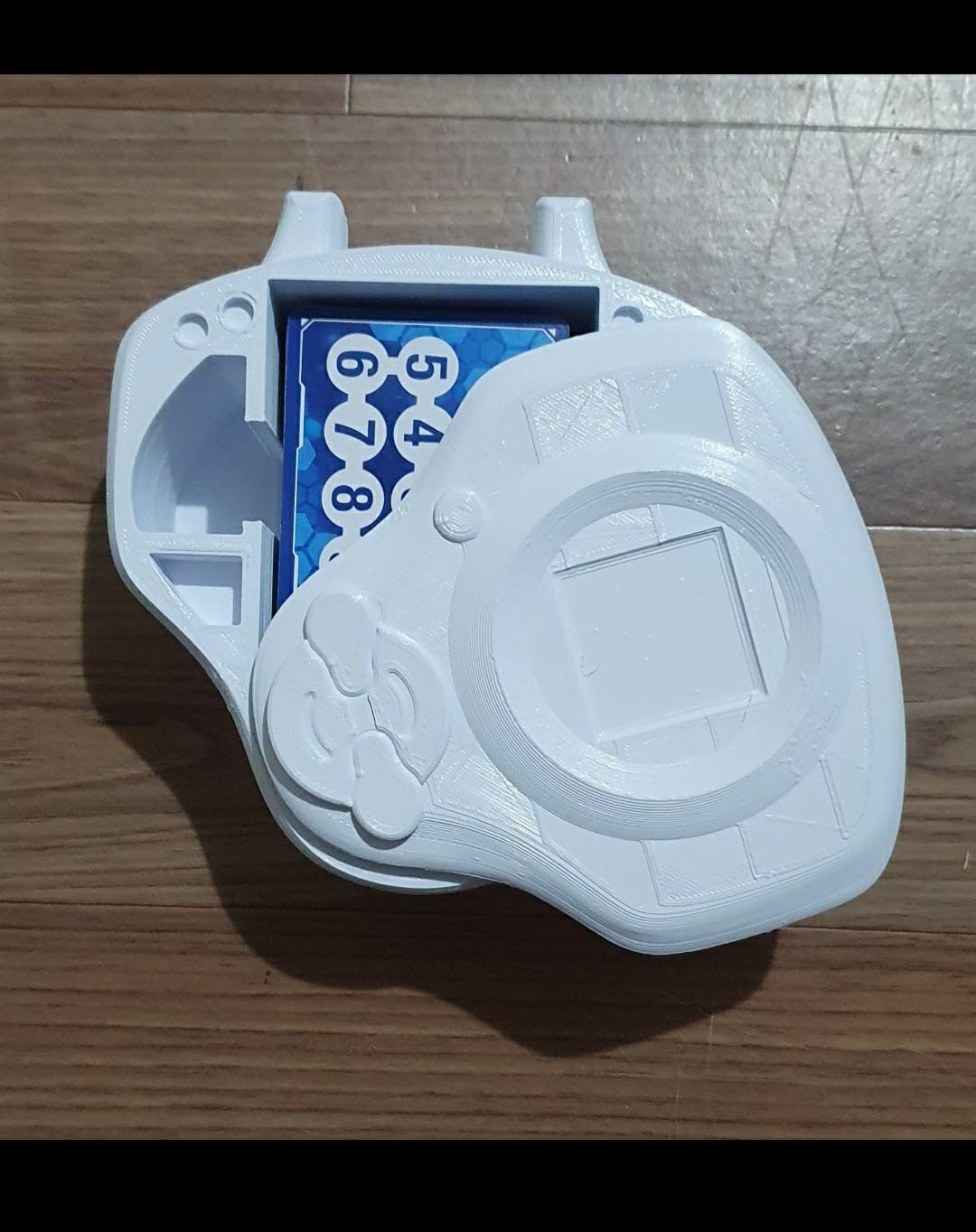 Digimon Inspirado en TCG Digivice DARK Tamers Deck Case Etsy