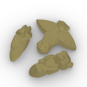 Brother Bear  Inspired Animal Spirit Totems - DIGITAL STL File Download