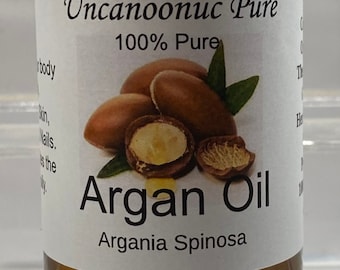 Olio di Argan 100% puro, spremuto a freddo, senza esano 4 Oz