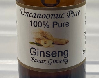 Ginseng 100% Pure Essential Oil 15mL