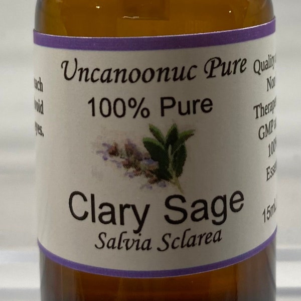 Clary Sage 100% Pure Essential Oil 15mL