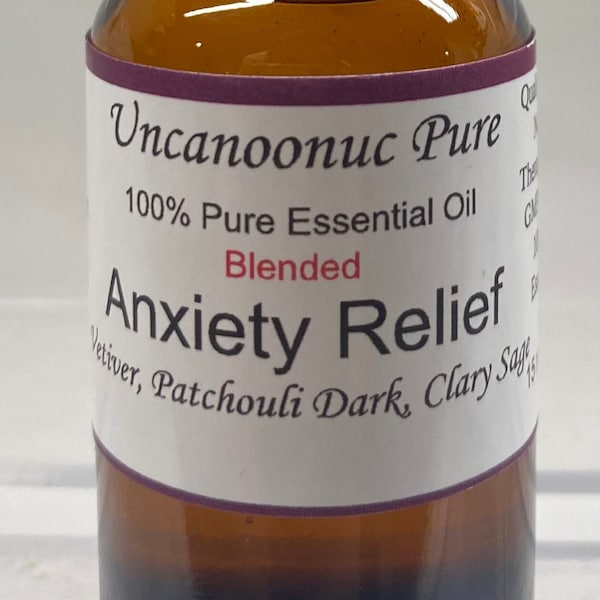 Anxiety Relief 100% Pure Essential Oil 15mL