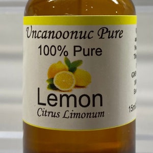 Lemon 100% Pure Essential Oil 15mL