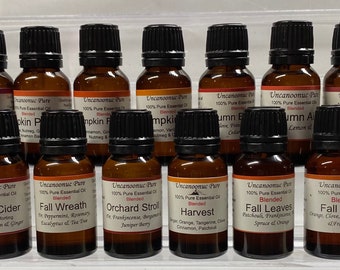 100% Pure Essential Oil Autumn Aromas Aromatherapy  15ml