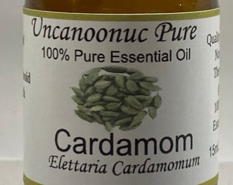 Cardamom 100% Pure Essential Oil 15mL