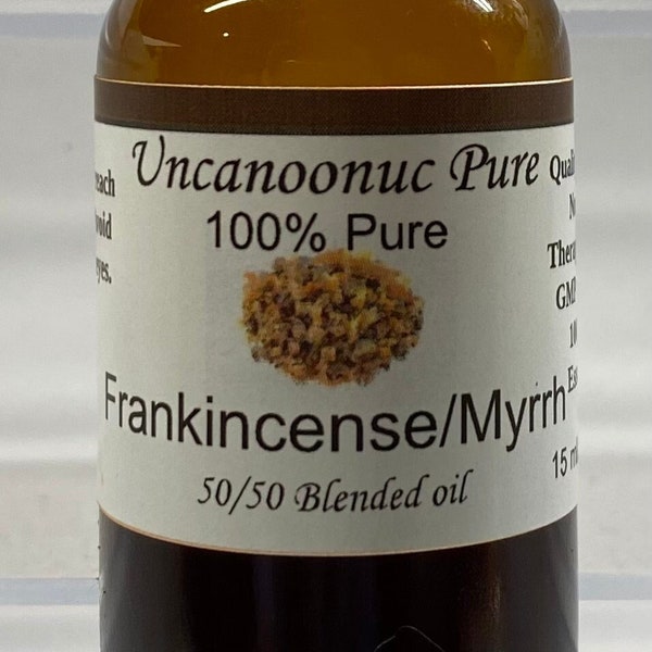 Frankincense & Myrrh 50/50 100% Pure Essential Oil