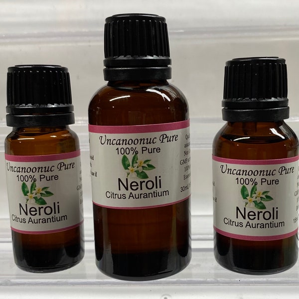 Aromaterapia con olio essenziale puro al 100% di Neroli