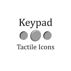Adesivi Tactile per tastiereino